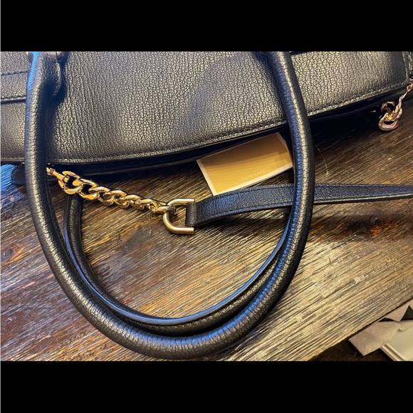 Michael Kors Authentic Black Leather Tote (Good condition) (large) - Picture 9 of 15